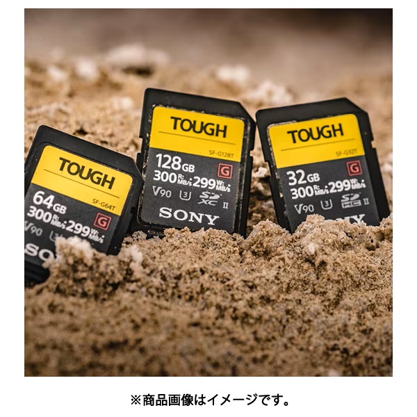 TOUGH】SF-Gシリーズ タフ仕様 SDHC UHS-II カード 128GBVIDEO GRAPH